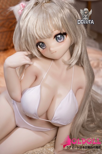 DOLLTA アニメドール 132cm Gカップ 铃(Suzu)ヘッド シリコン頭＋TPE体 白いビキニ衣装の等身大アニメドール 癒しパートナー