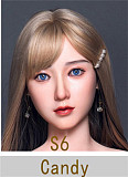 Irontechdoll 153cm S31 Vivianヘッド シリコン製リアルラブドール 欧米風ドール ブラックレースガウン姿が魅力の巨乳ラブドール