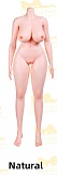 Irontechdoll 153cm S31 Vivianヘッド シリコン製リアルラブドール 欧米風ドール ブラックレースガウン姿が魅力の巨乳ラブドール
