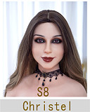 Irontechdoll 153cm S31 Vivianヘッド シリコン製リアルラブドール 欧米風ドール ブラックレースガウン姿が魅力の巨乳ラブドール