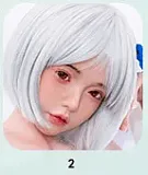 FUDOLL  150cm Bカップ  #J19ヘッド シリコンヘッド＋TPEボディ 眉毛と睫毛植毛加工あり 等身大リアルラブドール