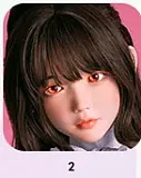 FUDOLL  150cm Bカップ  #J19ヘッド シリコンヘッド＋TPEボディ 眉毛と睫毛植毛加工あり 等身大リアルラブドール