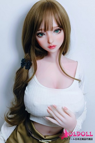 ElsaBabe 148cm HB050 香澄悠里Kazumi Yuriヘッド 高級ラブドール 白デコルテドレスのサイドポニーテール美人ラブドール グラマラスな巨乳リアルドール