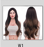 Irontechdoll 153cm S31 Vivianヘッド シリコン製リアルラブドール 欧米風ドール ブラックレースガウン姿が魅力の巨乳ラブドール