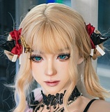 YFDOLL 163cm Eカップ ヘッド#2 桃子(taozi) シリコンラブドール キュレネ コスプレドール ピンク髪の幻想風美少女