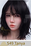Irontechdoll 164cm Eカップ S13 ROS MAXヘッド フルシリコン製 欧米風ドール 豹柄ランジェリーのグラマラス美人