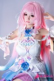 幻想風コスチュームを着た美少女ドールの正面ビュー
