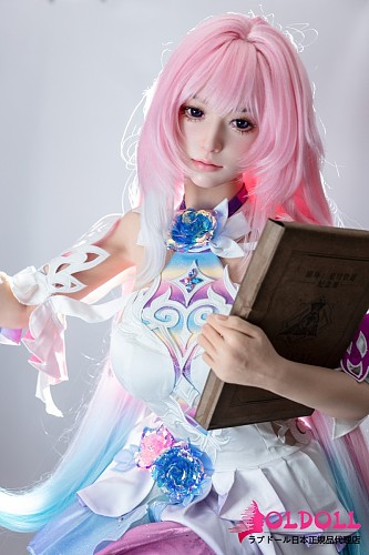 YFDOLL 163cm Eカップ ヘッド#2 桃子(taozi) シリコンラブドール キュレネ コスプレドール ピンク髪の幻想風美少女