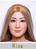 Irontechdoll 164cm Eカップ S13 ROS MAXヘッド フルシリコン製 欧米風ドール 豹柄ランジェリーのグラマラス美人