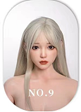 【お客様の撮影写真】SHEDOLL 瞑り目 楚琳(chulin)2.0ヘッド 163cm Hカップ シリコン製アダルトドール ボディ素材選択可 緩みタイプ骨格 束縛系スタイルの美少女ドール