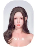 【お客様の撮影写真】SHEDOLL 瞑り目 楚琳(chulin)2.0ヘッド 163cm Hカップ シリコン製アダルトドール ボディ素材選択可 緩みタイプ骨格 束縛系スタイルの美少女ドール
