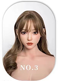 【お客様の撮影写真】SHEDOLL 瞑り目 楚琳(chulin)2.0ヘッド 163cm Hカップ シリコン製アダルトドール ボディ素材選択可 緩みタイプ骨格 束縛系スタイルの美少女ドール