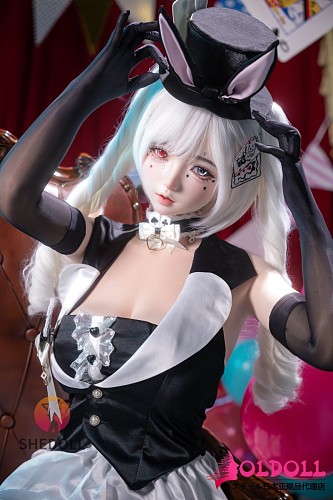 SHEDOLL 156cm Eカップ 熙熙(Xixi) 3.0ヘッド 宣伝画像フルシリコン製 マジシャンスタイルの美少女ラブドール