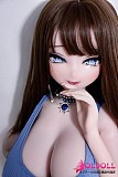 ブルードレスが印象的な148cmアニメドール商品写真
