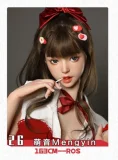 Doll Senior 163cm Fカップ 白亦(Baiyi) シリコンヘッド ボディ材質選択可能 美人ラブドール 紫トップス×黒ミニスカ姿の清楚系ドール