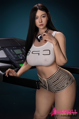 AJLDOLL 佳雯（Jiawen）ヘッド 168cm Gカップ 超軽量化超柔らかいBBW巨乳巨尻ボディ ジムウェア姿でトレーニングする健康美ラブドール 等身大リアルドール
