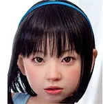 J cute AGD02紬ヘッド 149cm バスト平 シリコン製リアルドール ボーダー柄キャミが映える清楚系ラブドール