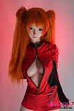 赤いツインテール姿のダッチワイフ
