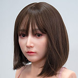 戦闘機 Sino doll 実践向け Soft-max  シームレス164cm Fカップ ボディ＋S66凛月（Linyue）ヘッド リアルドール 星柄オフショルダーの可愛い系スイート巨乳ドール