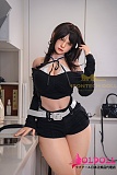 Irontechdoll 165cm Gカップ S32 ROS MAX Kittyヘッド シリコン製ラブドール 口開閉機能付き 豊かなバストラインのセクシードール