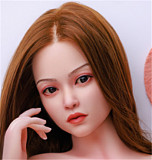Real girl 158cm Dカップ  R124ヘッド 宣伝画像フルシリコンドール 等身大サイズ 柔らかく優しい表情の高級ラブドール