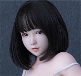 Real girl 158cm Dカップ  R124ヘッド 宣伝画像フルシリコンドール 等身大サイズ 柔らかく優しい表情の高級ラブドール