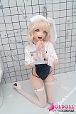 制服ドールの色気ある表情ディテール
