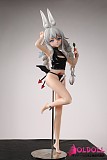 うさ耳付きアニメフィギュア風ドール画像
