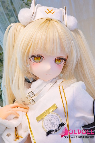 wmdoll アニメドール 157cm Bカップ 新作ヘッド#Y020 ２種類顔選択可能 ソフトビニール製ヘッド+シリコン製ボディ 金髪ツインテールの二次元美少女人形