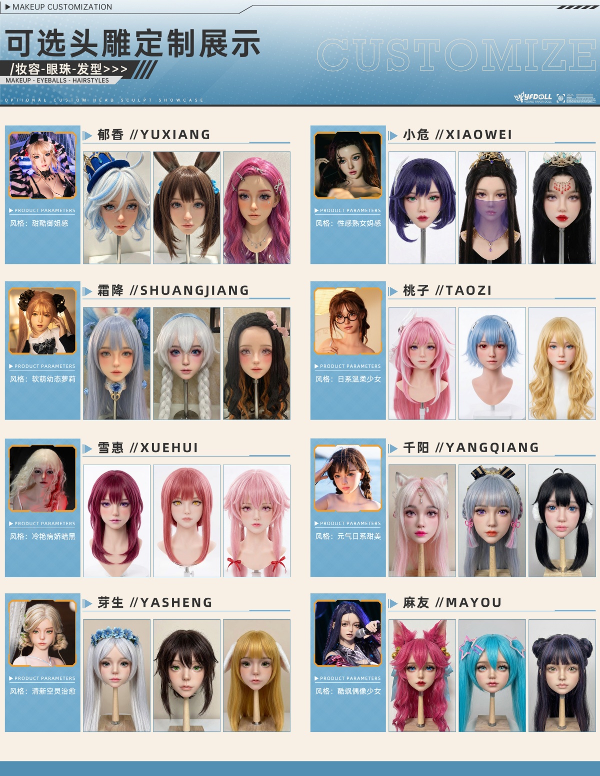 宣伝画像以外のオリジナルヘッド