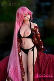 小型ドールのボディライン確認カット
