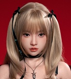 Jiusheng doll  153cm Dカップ ＃124B Eleanorヘッド ros口開閉機能付き 超軽量化ドール リアルスキンボディ 知的なメガネ姿美少女ダッチワイフ