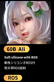 Jiusheng doll  153cm Dカップ ＃124B Eleanorヘッド ros口開閉機能付き 超軽量化ドール リアルスキンボディ 知的なメガネ姿美少女ダッチワイフ