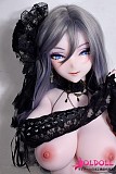 落ち着いたメイクを施したリアルドール撮影写真
