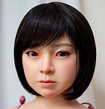 J cute 137cm バスト平 GB28(AGB36ハニー)硬めシリコンヘッド ボディ材質選択可能 美少女ラブドール 白タンクトップとカウボーイハット姿の可憐なドール