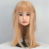 J cute 137cm バスト平 GB28(AGB36ハニー)硬めシリコンヘッド ボディ材質選択可能 美少女ラブドール 白タンクトップとカウボーイハット姿の可憐なドール