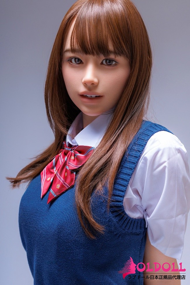 蛍火日記 165cm Cカップ MAXリアル皮膚版 三目(sanmu)ヘッド フルシリコン製 超擬真ラブドール 白シャツとチェックスカート姿の元気系ドール