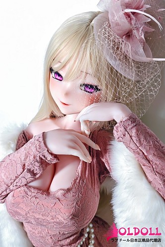 ElsaBabe アニメドール 148cm ヘッド RAD009 松坂绘里奈Matsuzaka Erina 美少女ラブドール ピンクワンピースとホワイトコートの清楚系少女スタイル