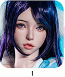 FUDOLL リアル皮膚版166cm Eカップ J050张银熙(zhangyinxi)ヘッド ROS口開閉機能選択可能 フルシリコン製 巨乳ラブドール 銀髪の中華風コスチューム美人モデル