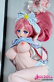 明るく華やかな雰囲気のアニメ美少女ドール
