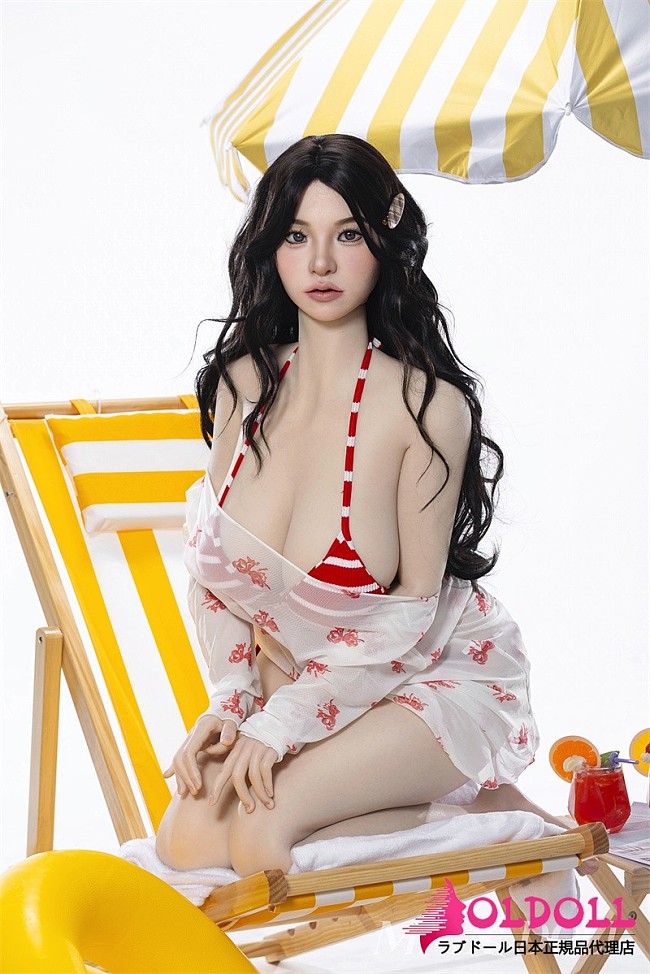 MMXDOLL リアル皮膚156cm Eカップ 梦依(mengyi)ヘッド レッドビキニ＆シアートップス ビーチリゾート風 清楚系 ラブドール