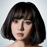 【20号】人造人(RZRDOLL) 163cm Eカップ Delux-​究極版Rメイクボディ 若依(ruoyi)ヘッド 口開閉機能選択可能 シリコン製 デートドレス＆タイトブラックドレス 美人ラブドール