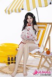 シアートップスを合わせた美人ドール

