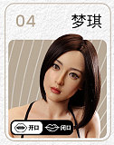 MMXDOLL リアル皮膚156cm Eカップ 梦依(mengyi)ヘッド レッドビキニ＆シアートップス ビーチリゾート風 清楚系 ラブドール