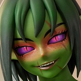 Climax doll シリコン製アニメドール 120cm Iカップ 爆乳ゴブリン 緑肌色超軽量化  異種族キャラクター人形 爆乳タイプセクシーフィギュア 独創的な個性派モンスター娘