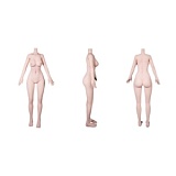 XYGO 141cm Cカップ 夏桃(Xiatao) シリコンヘッド+TPEボディ 白ロングワンピースと白ストッキング姿の美少女ラブドール