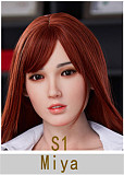 Irontechdoll 164cm Eカップ S40 ROS MAXヘッド フルシリコン製 欧米風ドール ブラックトップスとクラッシュ網タイツの巨乳ラブドール