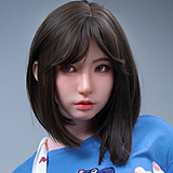 Real lady 159cm Hカップ R8 Lenaヘッド シリコン製 欧米風ドール キャミソールと白いロングスカートの巨乳ラブドール