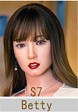 Irontechdoll 164cm Eカップ S40 ROS MAXヘッド フルシリコン製 欧米風ドール ブラックトップスとクラッシュ網タイツの巨乳ラブドール