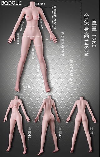 BQDOLL ボディ単体 シリコン製ラブドール 等身大リアルドール m16ボルト